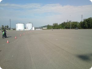 Ein Teil des Parcours