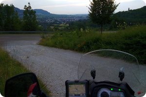 Unterwegs mit Navi an der DL 650