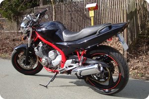 Meine XJ 600 N mit verändertem Heck