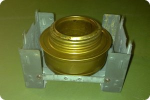 Leider steht der Trangia Brenner zu hoch