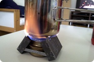 0,5 Liter Tatonka Becher auf dem Konstrukt