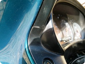 Diesen kleinen Riss gilt es zu reparieren