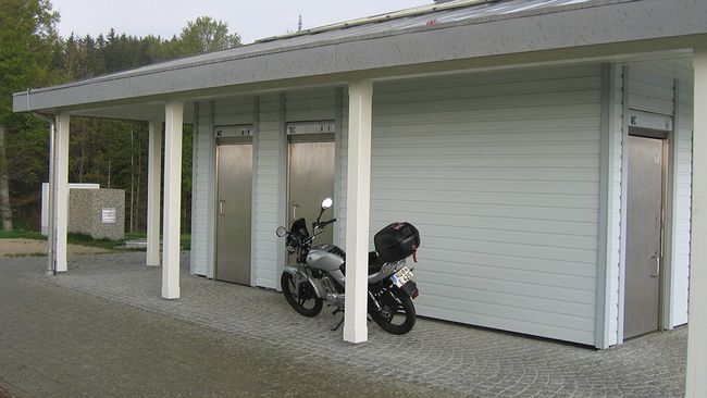 Wendig, praktisch, nehmen wenig Platz weg: 125er