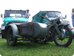 Zündapp KS600W mit Beiwagen