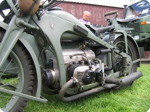 Motor der Zündapp KS600W