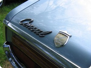 Ford Consul – der Schriftzug am Heck