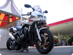 Tankstopp in Stockach