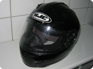 Helm nach rund 400 km ohne Reinigung