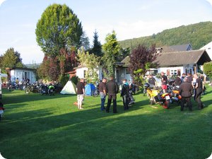 Reges Treiben auf dem Campingplatz