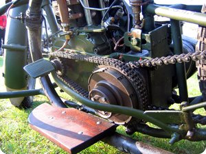 Offener Primärantrieb an der '32er Enfield
