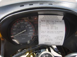 Die üblichen 4 l auf 100 km – ich mag meine XJ 600 S