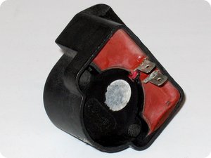 Vergossenes Gehäuse mit Flachsteck-Anschlüssen