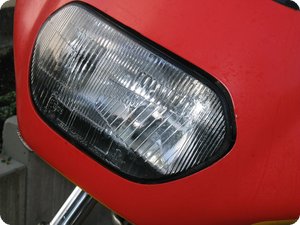 Nach nur einmaligem Abwischen: Die Front ist sauber