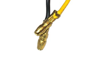 Stecker an den Anschlussleitungen der Blinker
