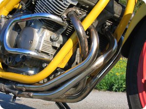 Nach rund 500 km nur geringfügig angelaufen