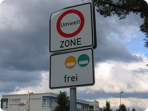 Umweltzone in Ulm: Nur »gelb« und »grün« (2012)