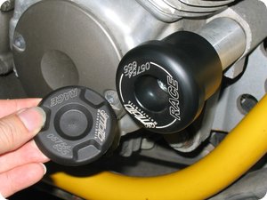 GSG Sturzpad und dazugehörige Kappe
