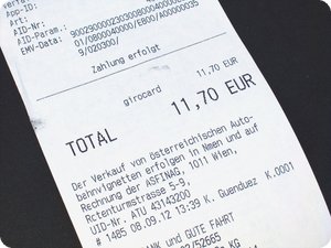 Kosten für eine 2-Monats-Vignette (2012): 11,70 Euro