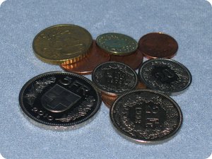 Wechselgeld: Wieder einmal Franken im Geldbeutel
