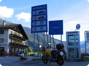 An der Grenze zu Italien
