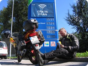 Zwischenstopp an der A12