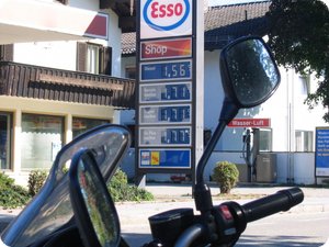 1,71 Euro pro Liter Super (Deutschland)
