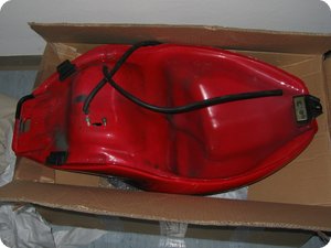 Tank der XJ 600 S/N von unten