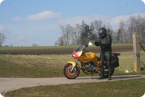 Im Herbst war die Lederkluft noch irgendwie größer
