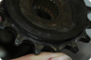 Originales Ritzel von Yamaha