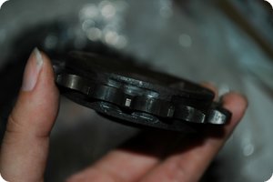 Der Gummiring soll Geräusche minimieren