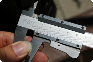 Knapp 6,9 mm Profiltiefe beim BT 45
