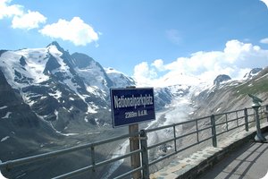 Schild vom »Nationalparkplatz«