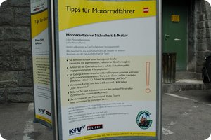 »Tipps für Motorradfahrer«