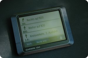 Ansicht mit den nächsten drei Ereignissen