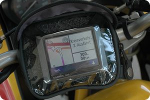 streetline GPS Tasche mit Garmin Nüvi 205