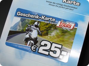 Gutschein in Höhe von 25 Euro (Louis)