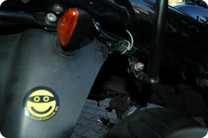 Platzierung des Feuchtigkeitssensors