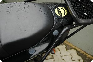 Nicht wirklich schick: Verblichene Kappen