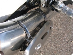 Detailaufnahme der Befestigung