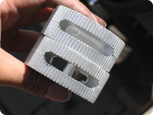 Die Gussteile müssen noch bearbeitet werden
