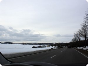Aktuell die Schwäbische Alb: »Viel Schnee bei 2°C«