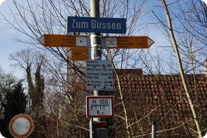 Nachweisbild Wegpunkt »Bussen«