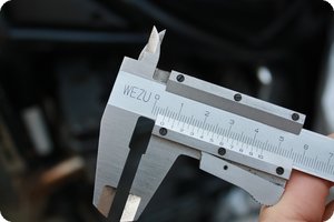 Satte 5 mm Materialstärke (bei 22 mm Durchmesser)