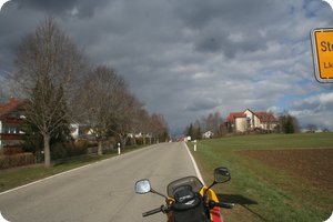 Stetten am Kalten Markt: Blick nach Osten