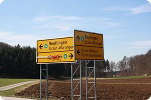 Wieder mal zielstrebig in die Vollsperrung