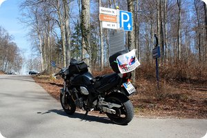 Am Nachweispunkt »Nebelhöhle«