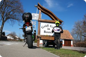 Am Nachweispunkt »Beuren / Bismarckstein«
