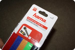Kabelbinder mit Klettverschluss von Hama
