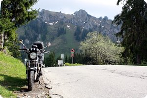 »Riedbergpass«, Blickrichtung Osten im Mai '15