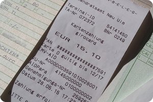 Kosten für die Änderung der Papiere: 15,10 Euro